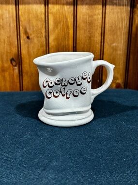 Vintage Cockeyed Coffee Ceramic Mug